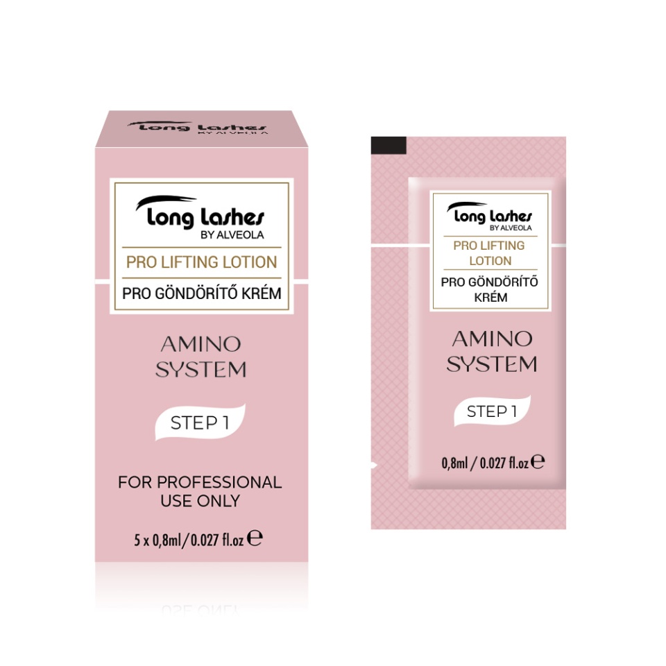 Long Lashes Lotiune de lifting pentru gene Pro Amino System 5x0.8ml
