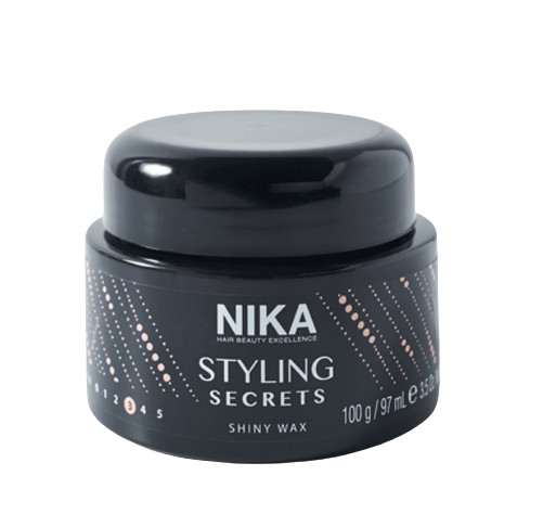 Nika Ceara de par pentru stralucire Styling Secret Shiny Wax 100g 100g imagine noua marillys.ro