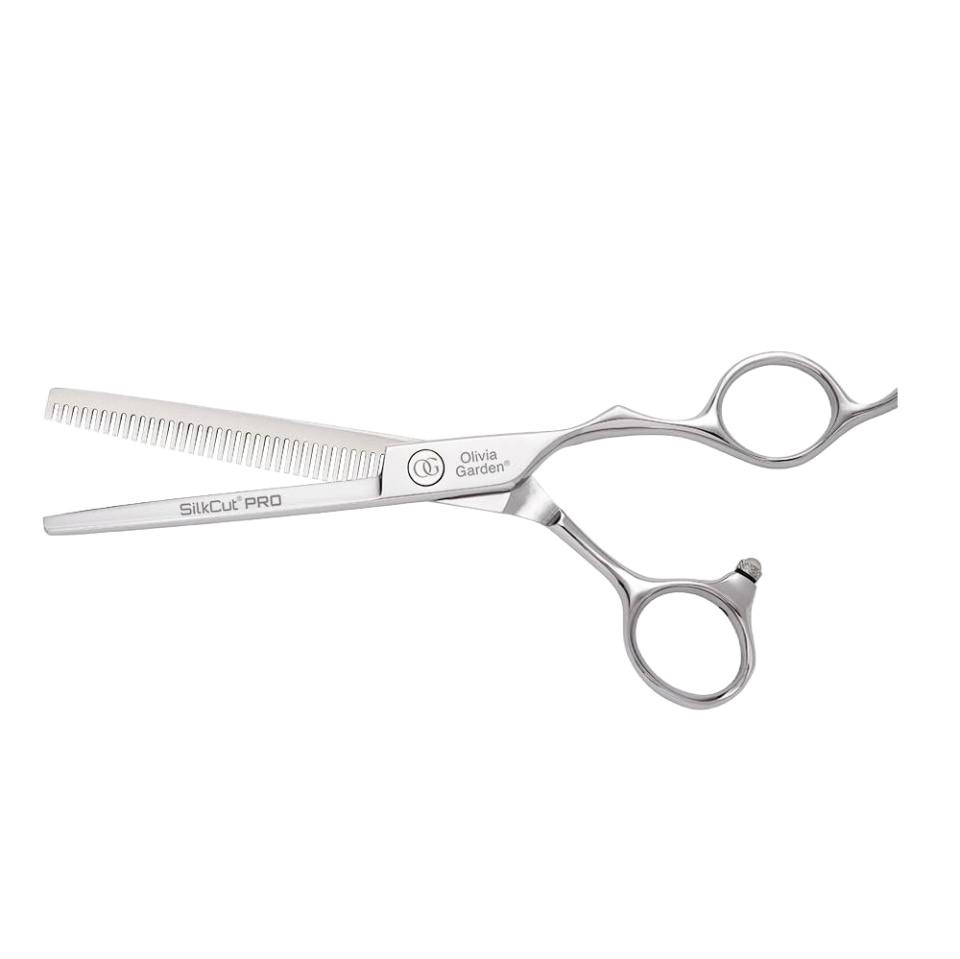 Olivia Garden Foarfeca de filat offset 6 inci 35 dinti eur SilkCut PRO