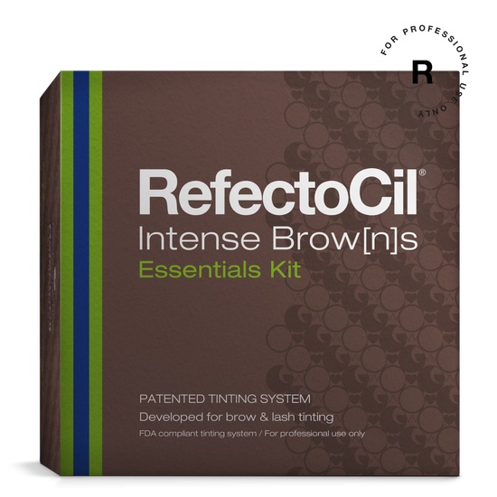 Refectocil Kit de colorare pentru gene si sprancene Intense Brow[n]s Essential Set