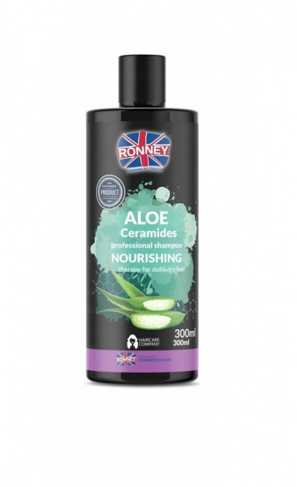 Ronney Aloe&Ceramides – Sampon hranitor 300ml 300ml imagine noua marillys.ro