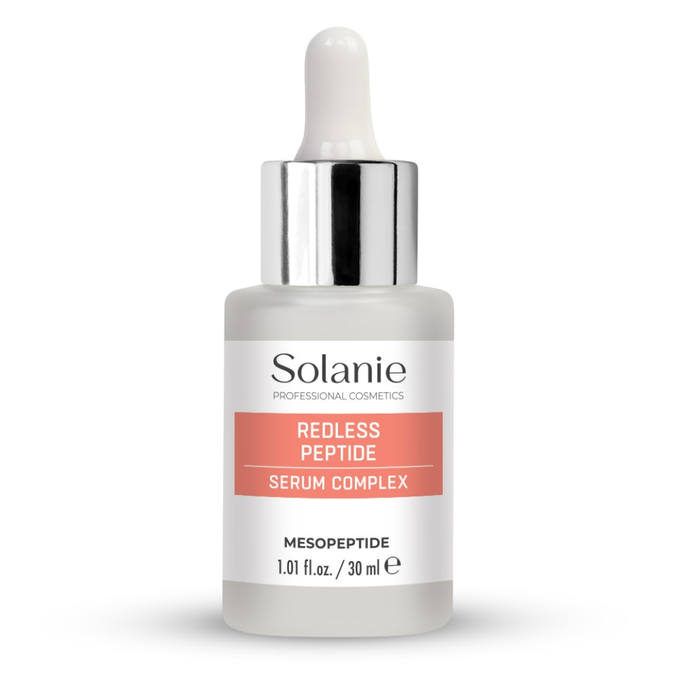 Solanie Ser cu peptide anticuperoza pentru fata Mesopeptide Redless Peptide 30ml