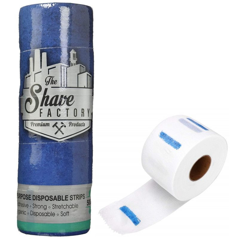The Shave Factory Gulere e din hartie alba Premium 5 role