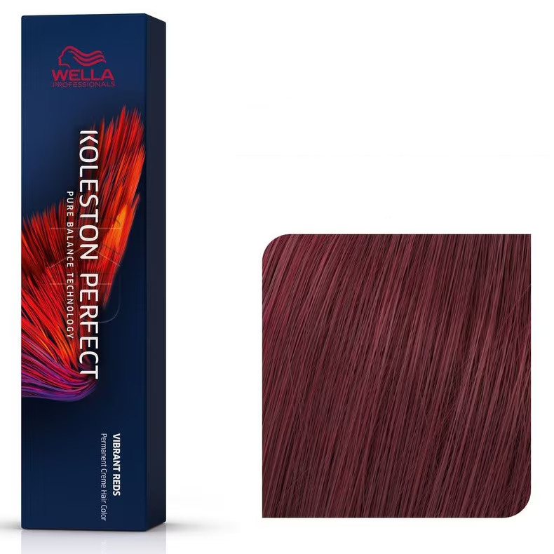 Wella Professionals Vopsea de par permanenta Koleston Perfect 55/65 castaniu deschis intens violet mahon 60ml