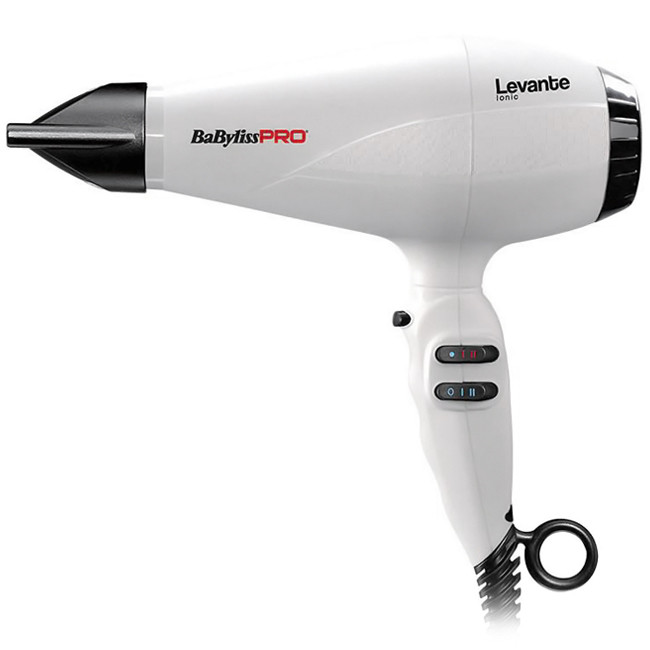 Babyliss Pro Uscator profesional de par cu generator de ioni Levante White 2100W