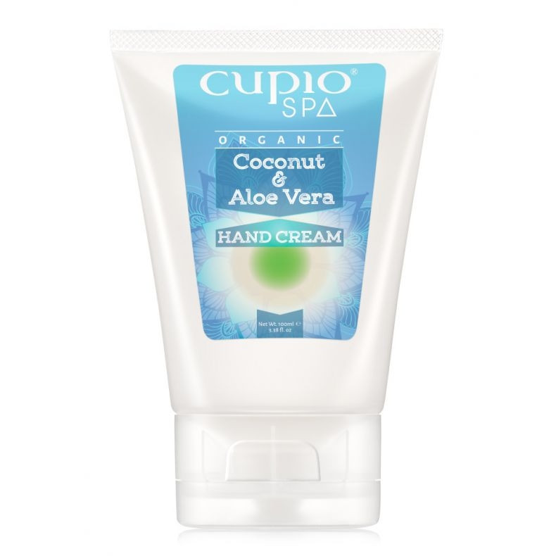 Poze Cupio Crema de maini Organica Cocos si Aloe Vera 100 ml