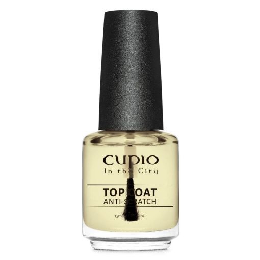 Cupio Finish pentru oja clasica Top Coat In the City Anti-Scratch 15ml