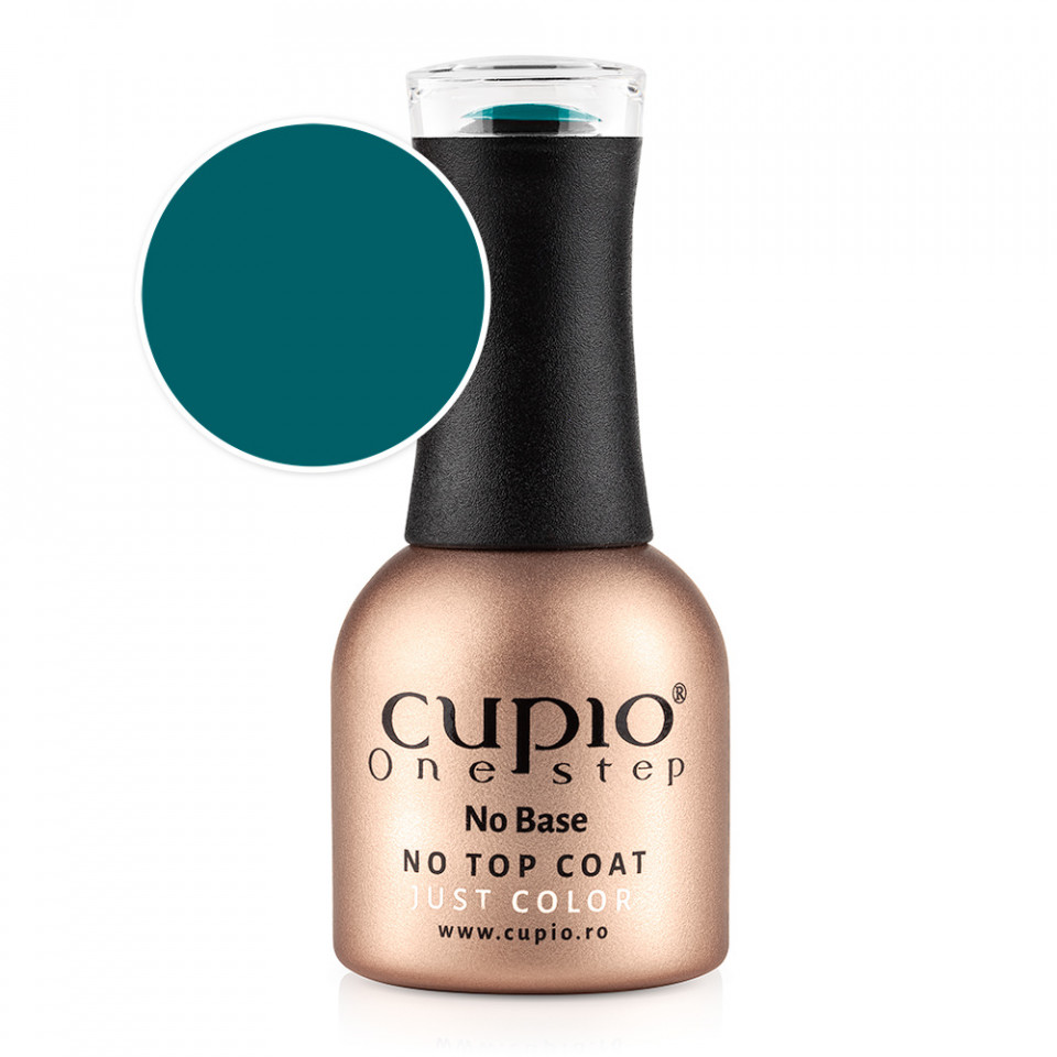 Cupio Gel Lac One Step Easy Off – Deep Turquoise 12ml 12ml imagine noua marillys.ro