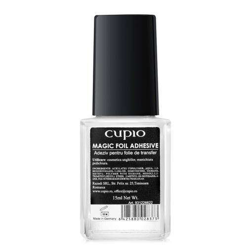 Cupio Lipici pentru Magic Foils cu oja clasica 15ml