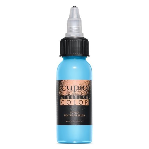 Cupio Vopsea pentru Airbrush - Neon Light Blue 30ml