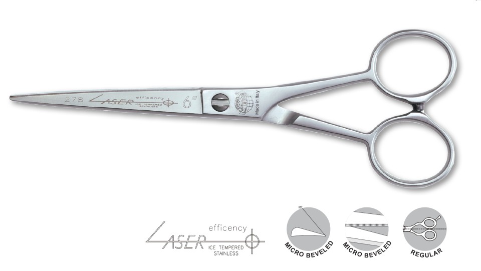 Kiepe Professional Foarfeca de tuns dreapta 6 inci Standard