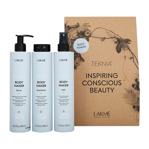 Lakme Teknia Body Maker Set Sampon+Balsam+Mist Body imagine noua marillys.ro