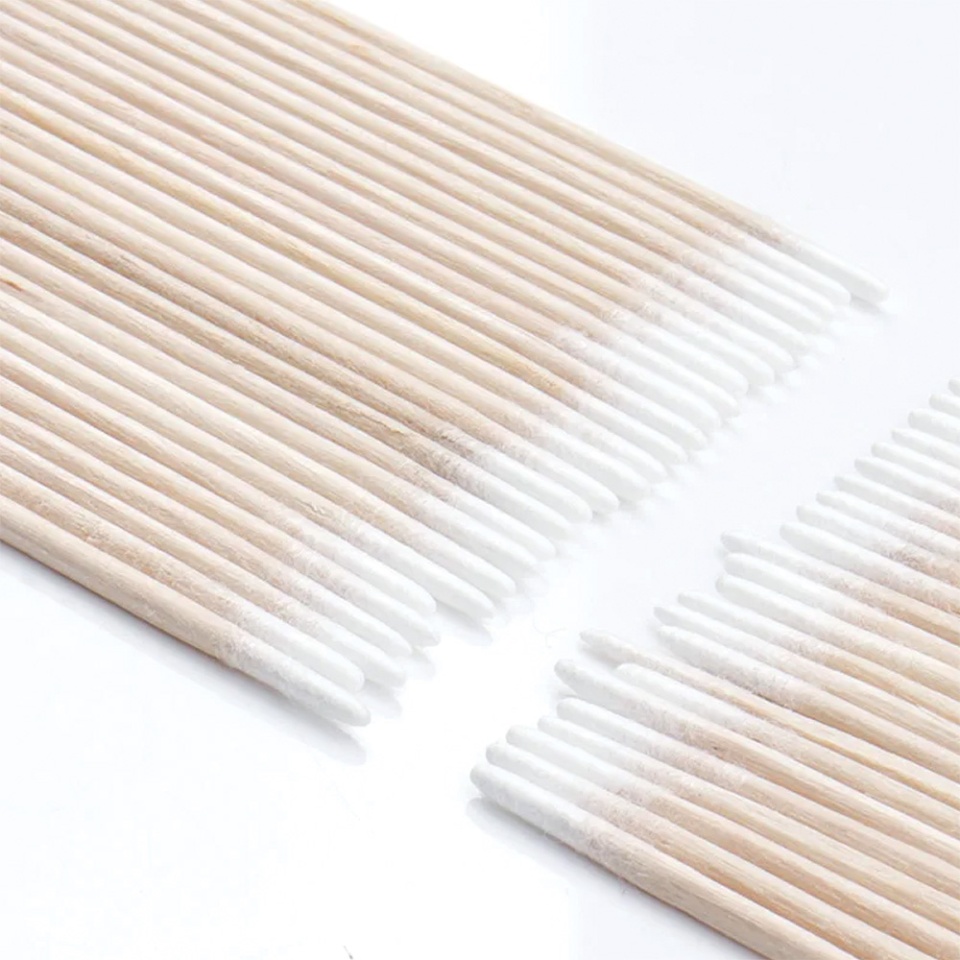 Long Lashes Betisoare de lemn pentru gene si sprancene 100buc