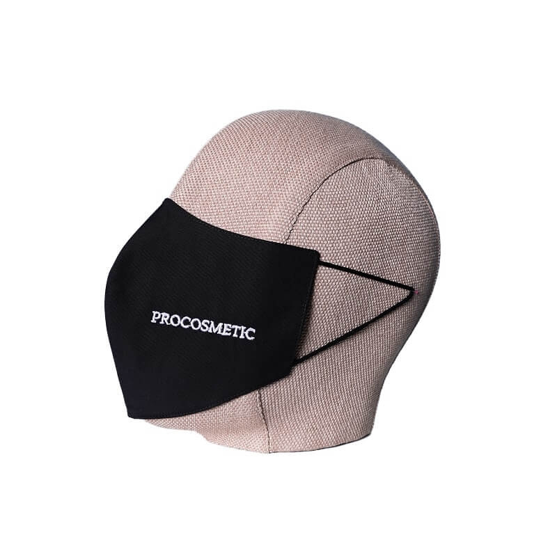 Masca faciala de protectie reutilizabila neagra pentru dama Procosmetic Pro Echipamente imagine noua