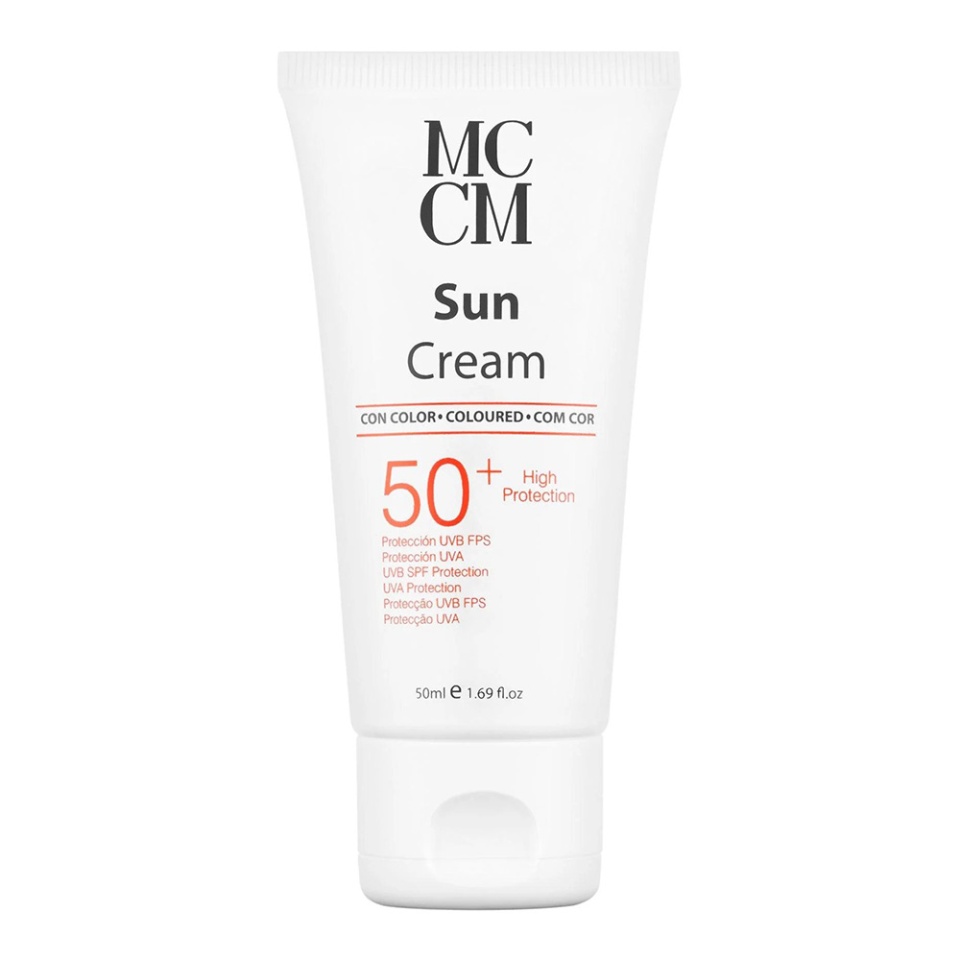MCCM Crema coloranta de fata cu protectie solara SPF50+ Light 50ml