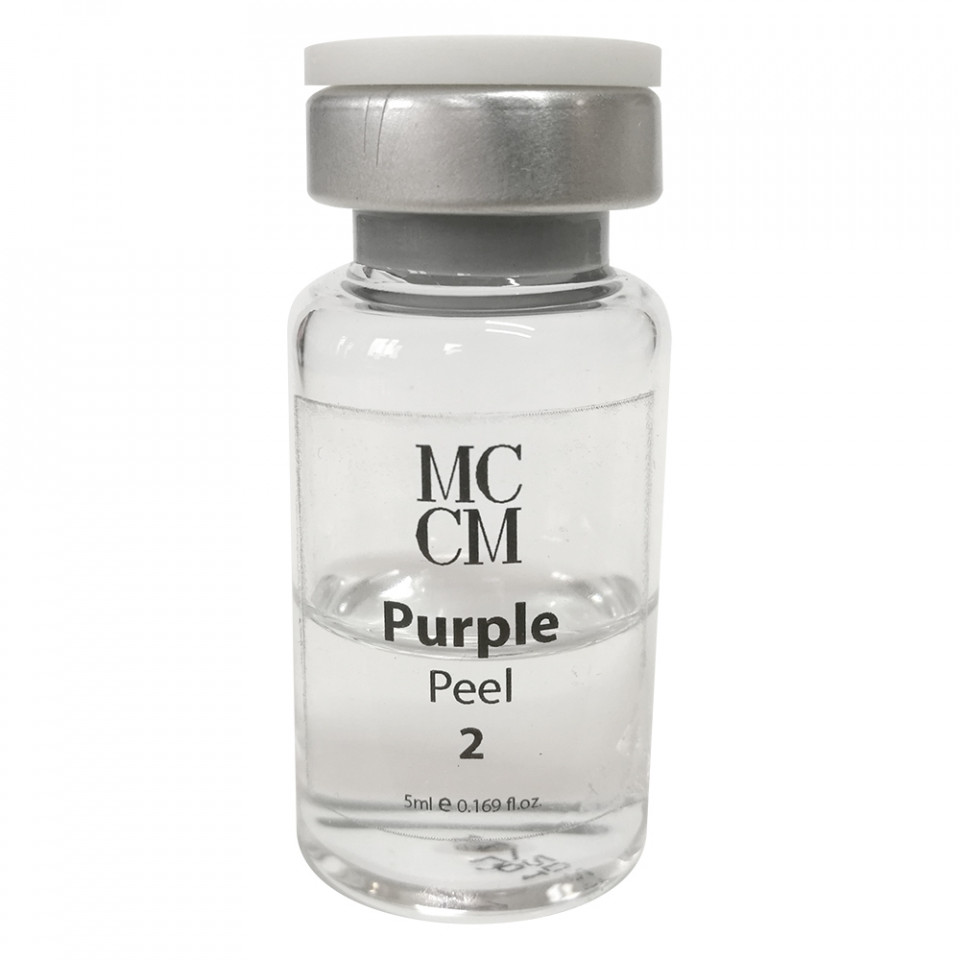MCCM Fiola peeling cicatrizant si antirid Purple Peel 2 5ml 5ml imagine noua marillys.ro