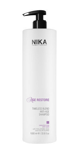 Nika Age Restore Timeless Blend – Sampon hidratant antiimbatranire 1000ml 1000ml imagine noua marillys.ro