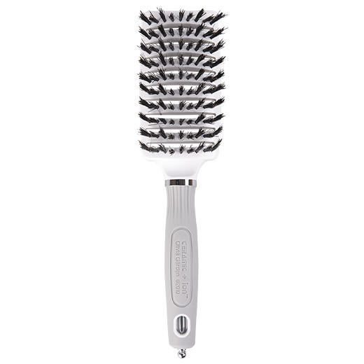 Olivia Garden Ceramic + Ion Turbo Vent Boar Styler perie profesionala din par de mistret