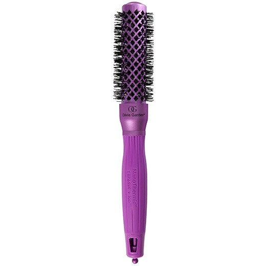 Olivia Garden Nano Thermic Ceramic + Ion Perie de par profesionala 24 mm Violet