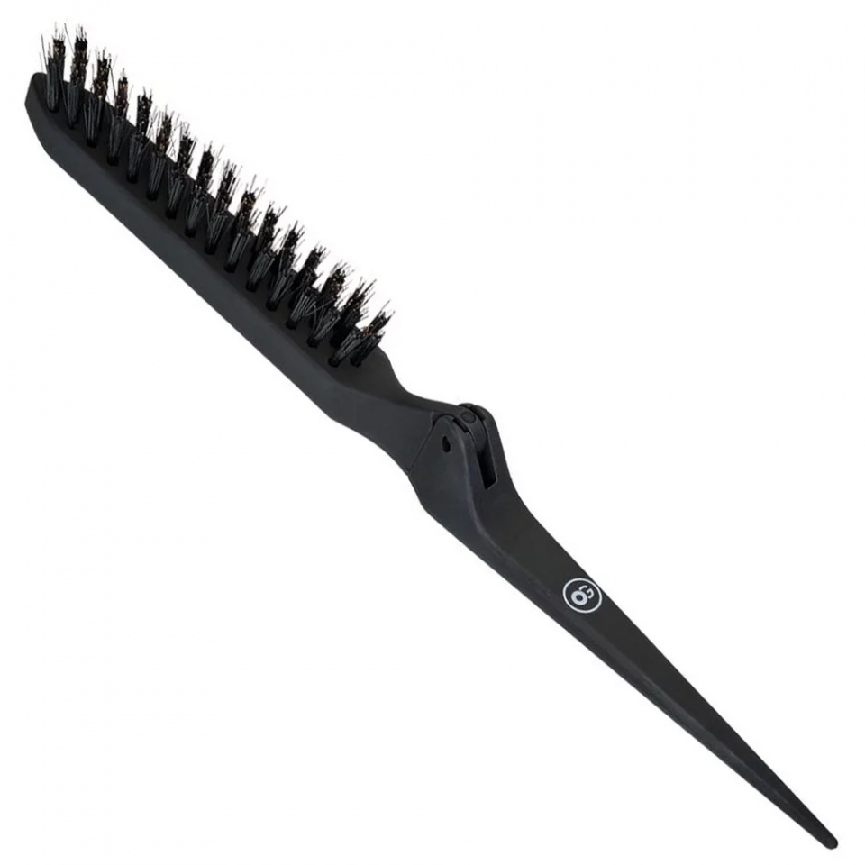 Olivia Garden Perie de tapat cu peri sintetici si mistret Expert Style Up Mixed Black