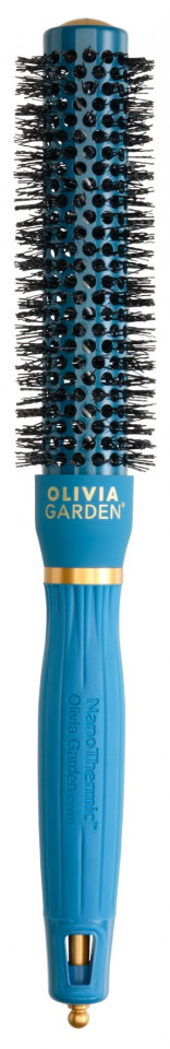 Olivia Garden Perie profesionala Ceramic+Ion Nano Thermic Speed XL Peacock 24mm 24mm imagine noua marillys.ro