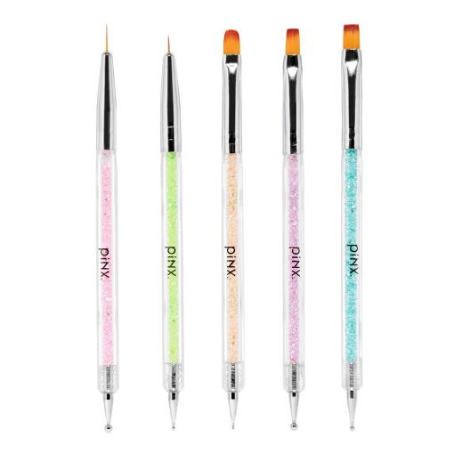 Pinx Set 5 pensule pentru manichiura Sugar Color