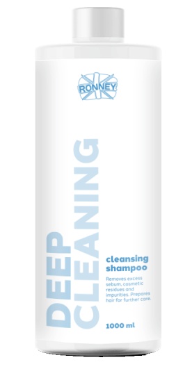 Ronney Professional Sampon de curatare profunda cu acid salicilic Deep Cleaning 1000ml