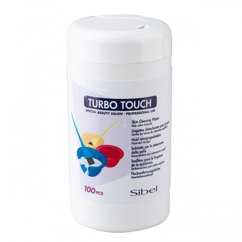 Sibel Servetele pentru indepartarea petelor de vopsea Turbo Touch 100buc