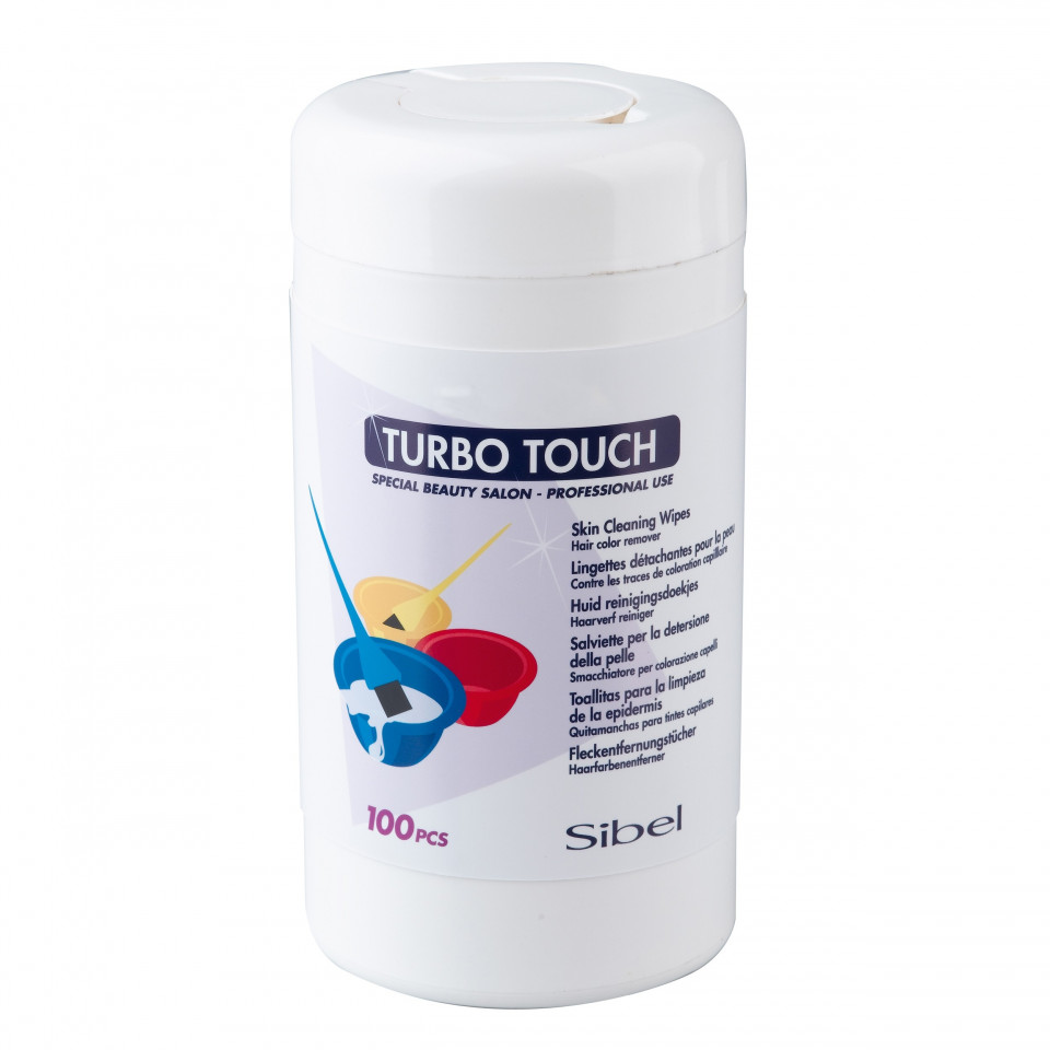 Sibel Turbo Touch – Servetele profesionale pentru indepartarea petelor de vopsea 100buc 100buc imagine noua marillys.ro
