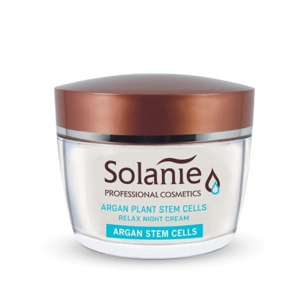 Solanie Crema de noapte antirid cu celule stem de argan Argan Stem Cells Line 50ml