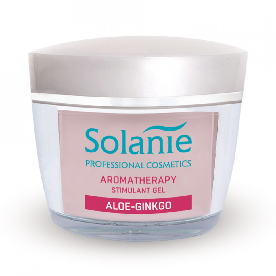 Solanie Gel stimulant detoxifiant Aromatherapy Aloe Ginkgo 50ml