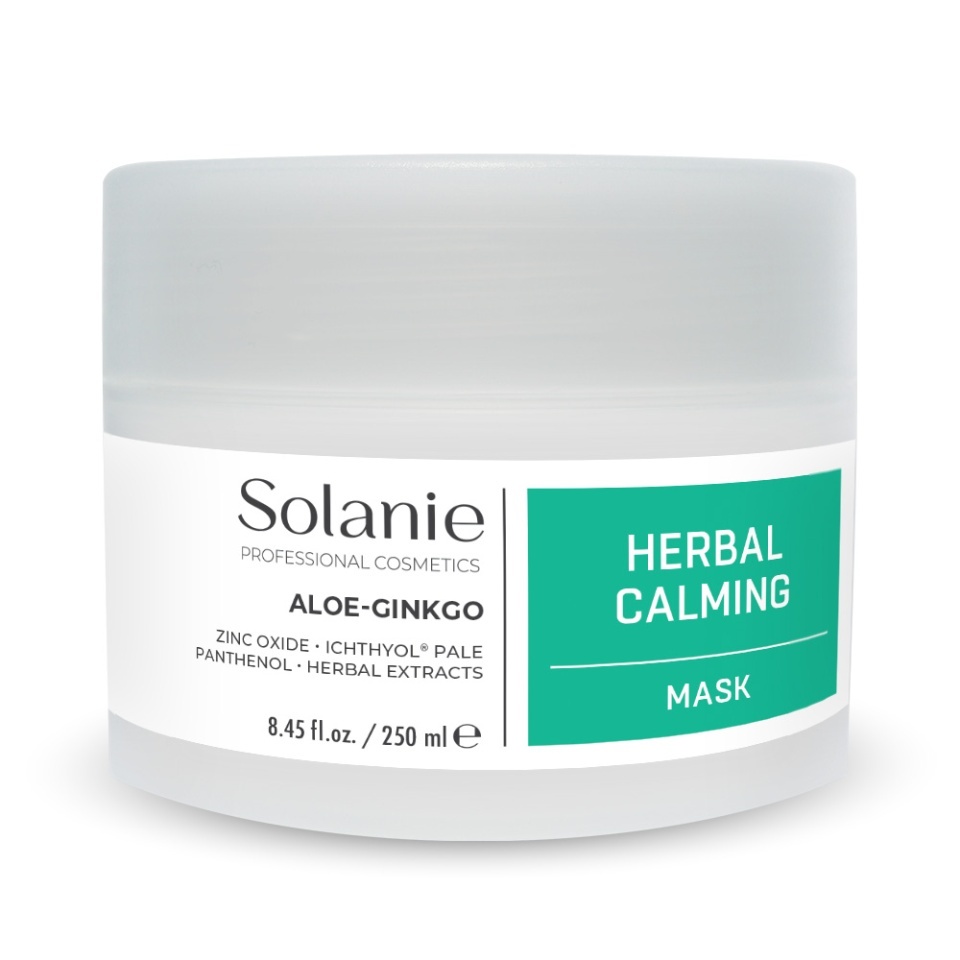 Solanie Masca calmanta cu extract de aloe vera Aloe Ginkgo 250ml