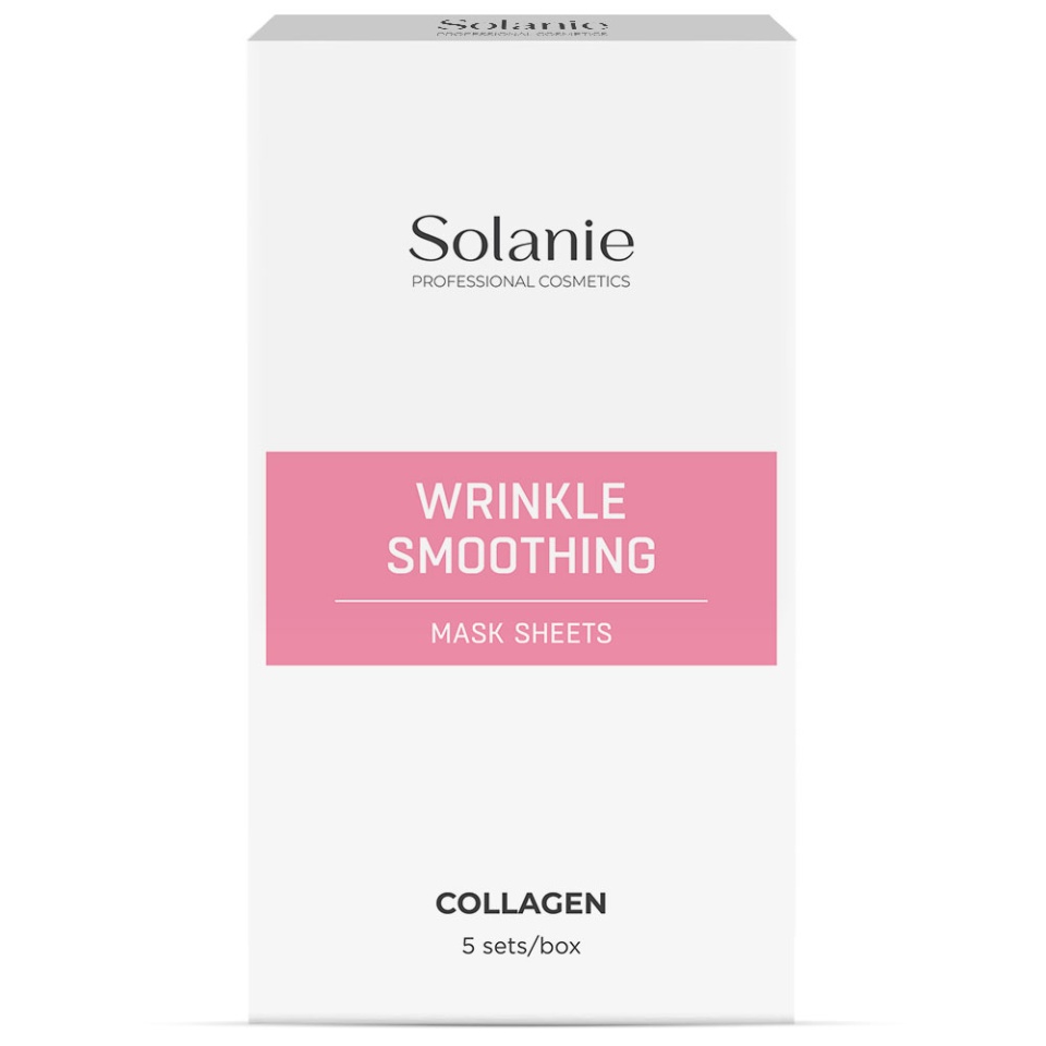 Solanie Masca faciala antirid cu colagen marin Collagen Wrinkle Smoothing 5 aplicari