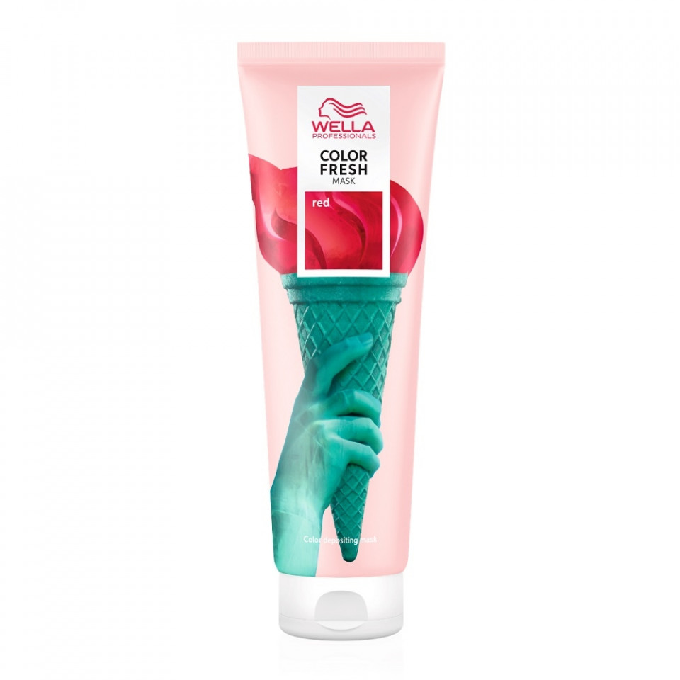 Wella Professionals Color Fresh Masca nuantatoare Red 150ml 150ml imagine noua marillys.ro
