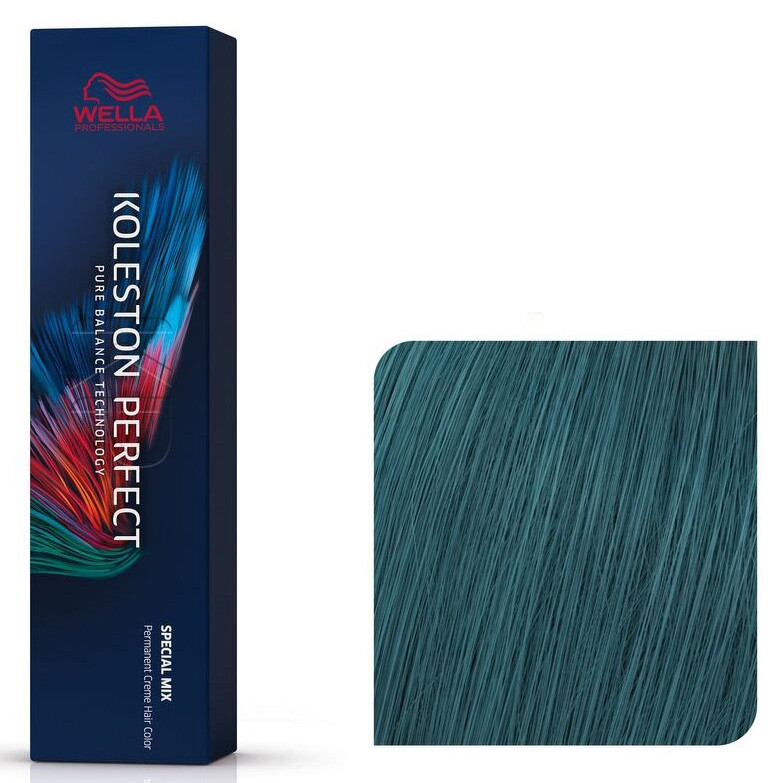 Wella Professionals Vopsea de par permanenta Koleston Perfect Special Mix 0/28 gri petrol 60ml