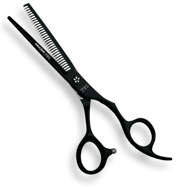 Akashi Light Cut L60 - Foarfeca de filat cu maner offset cu 32 de dinti 5.5 inch