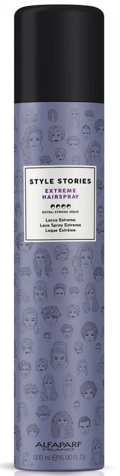 Alfaparf Fixativ de par foarte puternic Style Stories Extreme Hairspray 500ml