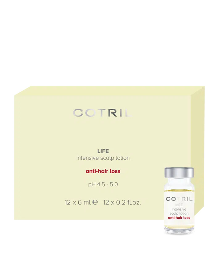 Cotril Lotiune impotriva caderii parului cu actiune intensiva Scalp Care Life 12 fiolex6ml
