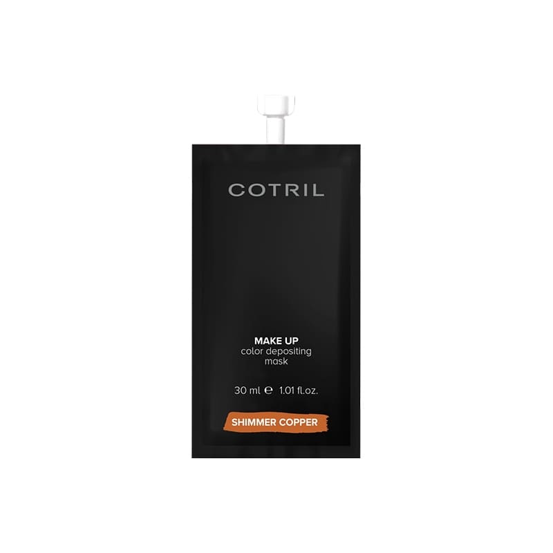 Cotril Masca coloranta hidratanta si nutritiva Make Up Shimmer Copper 30ml