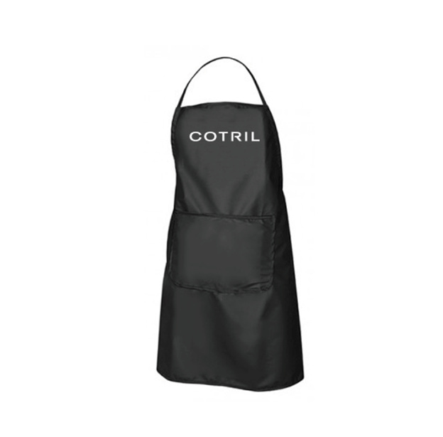 Cotril Sort negru cu 2 buzunare pentru salon
