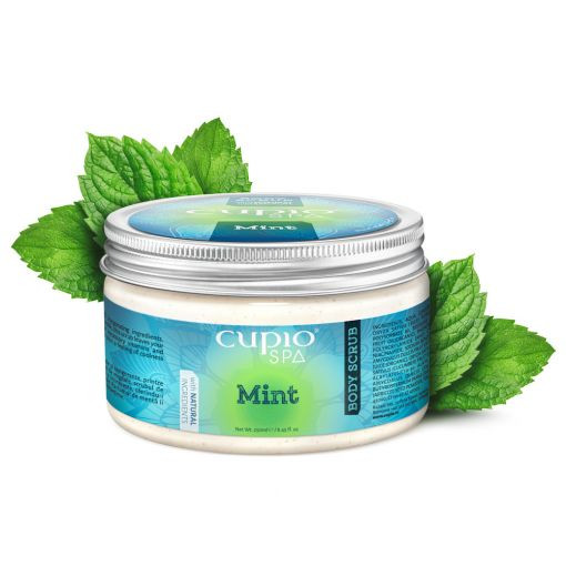 Cupio Body Scrub Organic Mint 250ml 250ml imagine noua marillys.ro