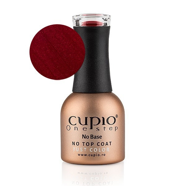 Cupio Gel Lac One Step Easy Off - Fever Red 12ml