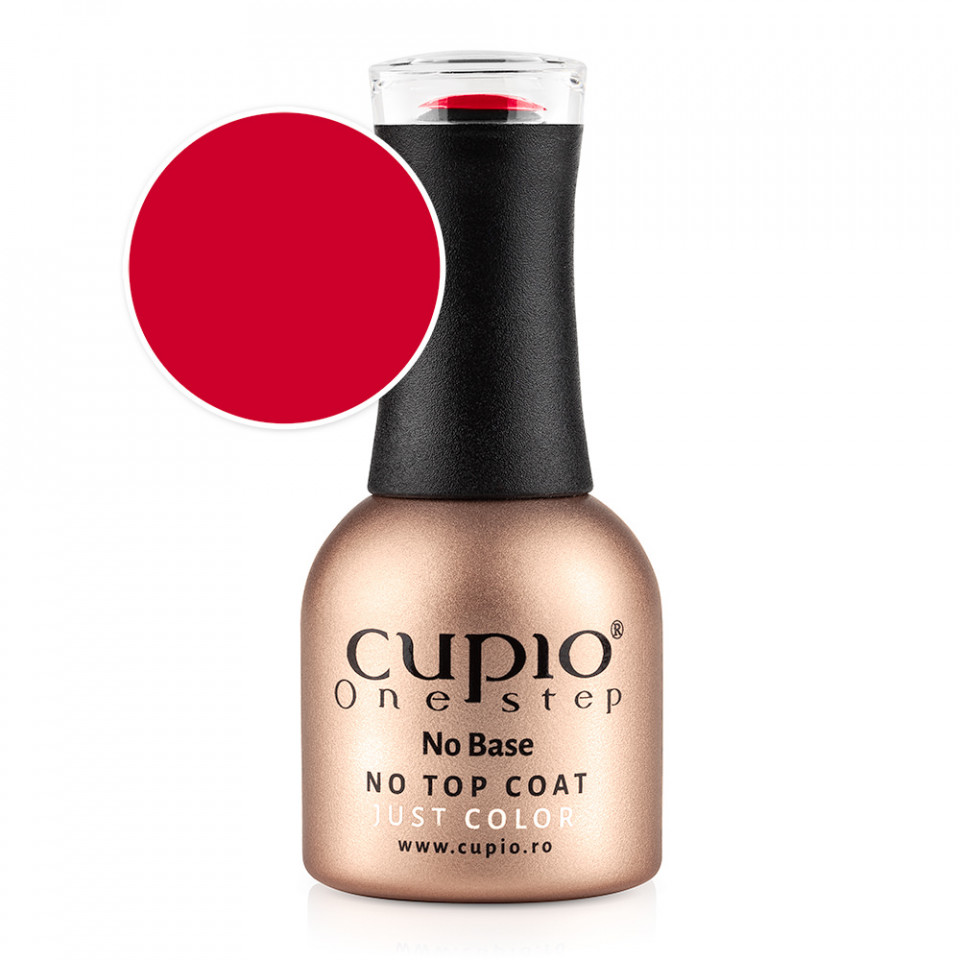 Cupio Gel Lac One Step Easy Off - Intense Red 12ml