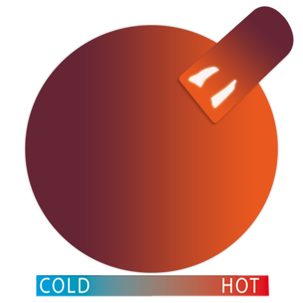 Cupio Gel termic fara hemma Aubergine-Orange 5ml 5ml imagine pret reduceri