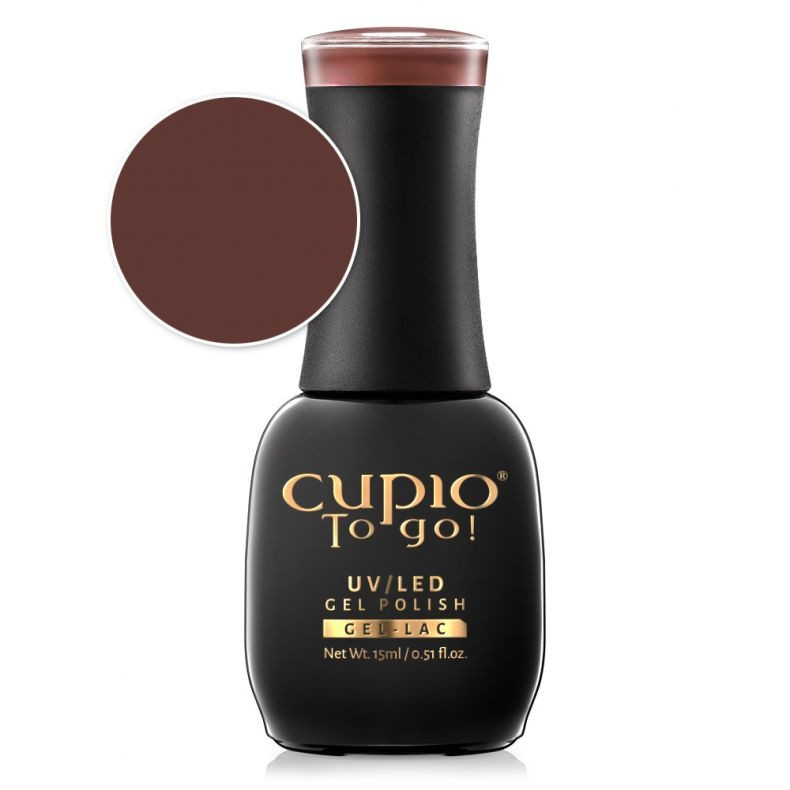 Cupio Oja semipermanenta To Go! Elegant Brown 15ml