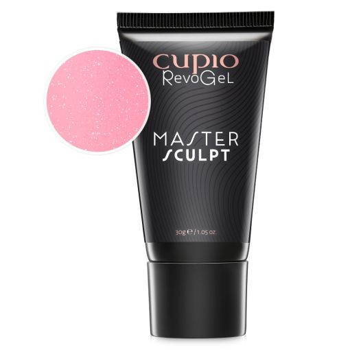 Cupio RevoGel Master Sculpt - Glitter Pink 30g