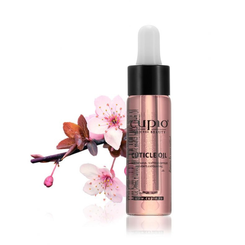 Cupio Ulei aromat cu pipeta pentru cuticule - Spring Garden 15ml