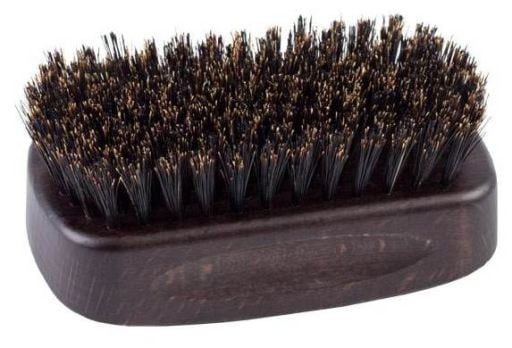 Denman Perie pentru barba cu peri de mistret si nailon Jack Dean Military Dark Brown