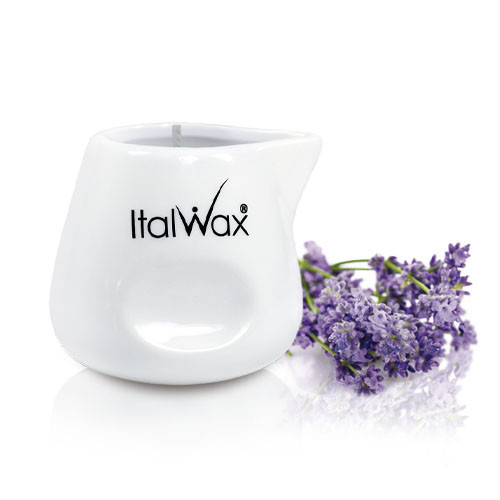 Italwax Aromatic Spa – Lumanare aromatica&ulei postepilare Nirvana Lavender 75ml 75ml imagine noua marillys.ro