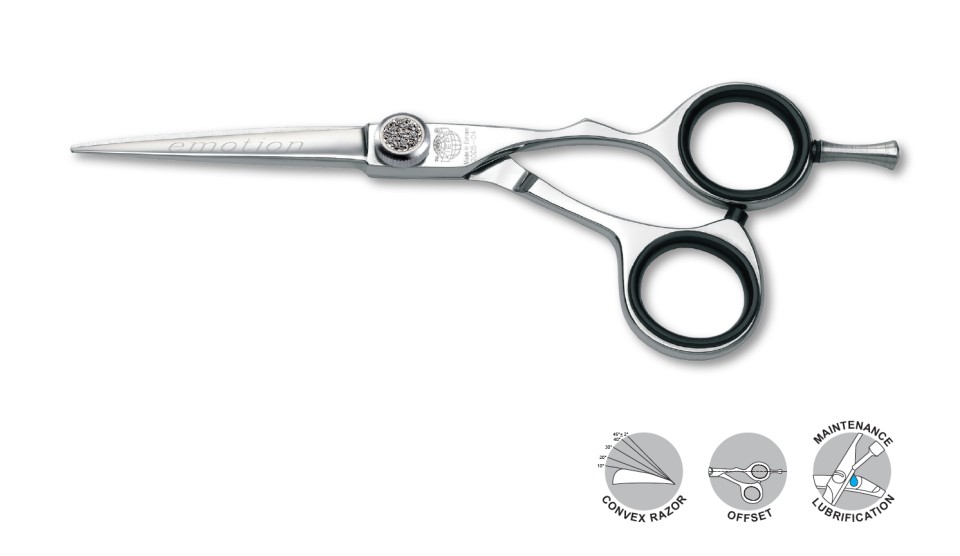 Kiepe Professional Foarfeca profesionala de tuns offset 5.5 inci Master Emotion
